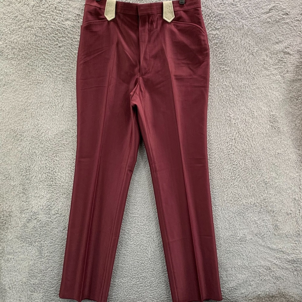 Vintage Saxifon USA Pants Mens 34x34 Measured Western Tag: 34